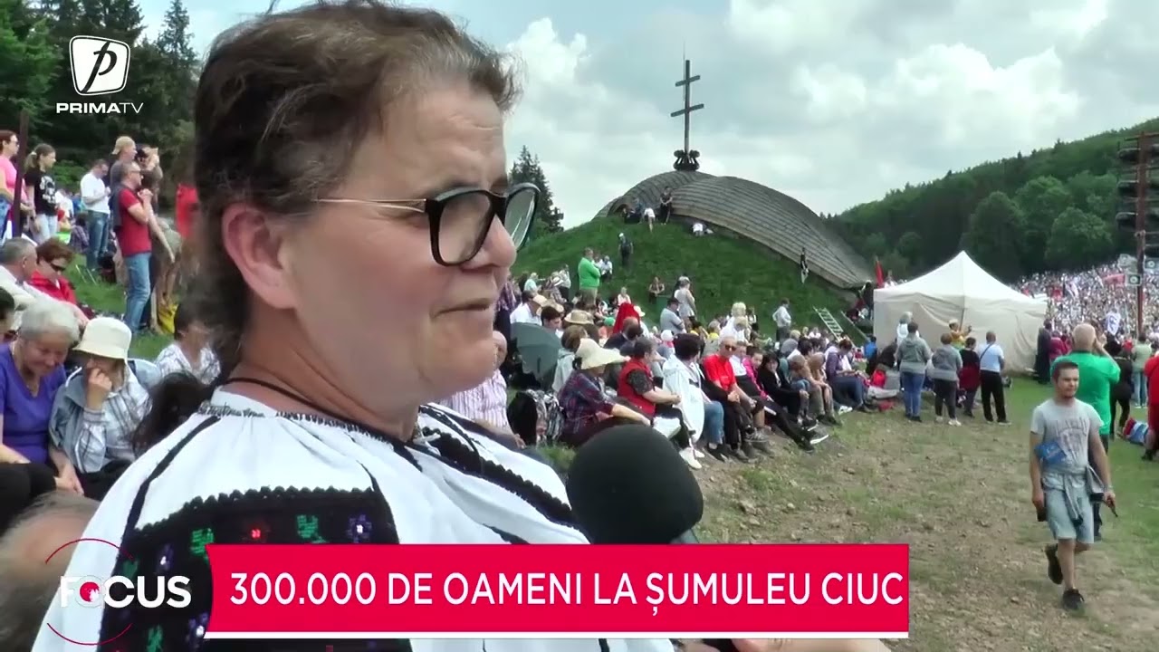 Pelerinaj impresionant cu 300.000 de oameni la Șumuleu Ciuc