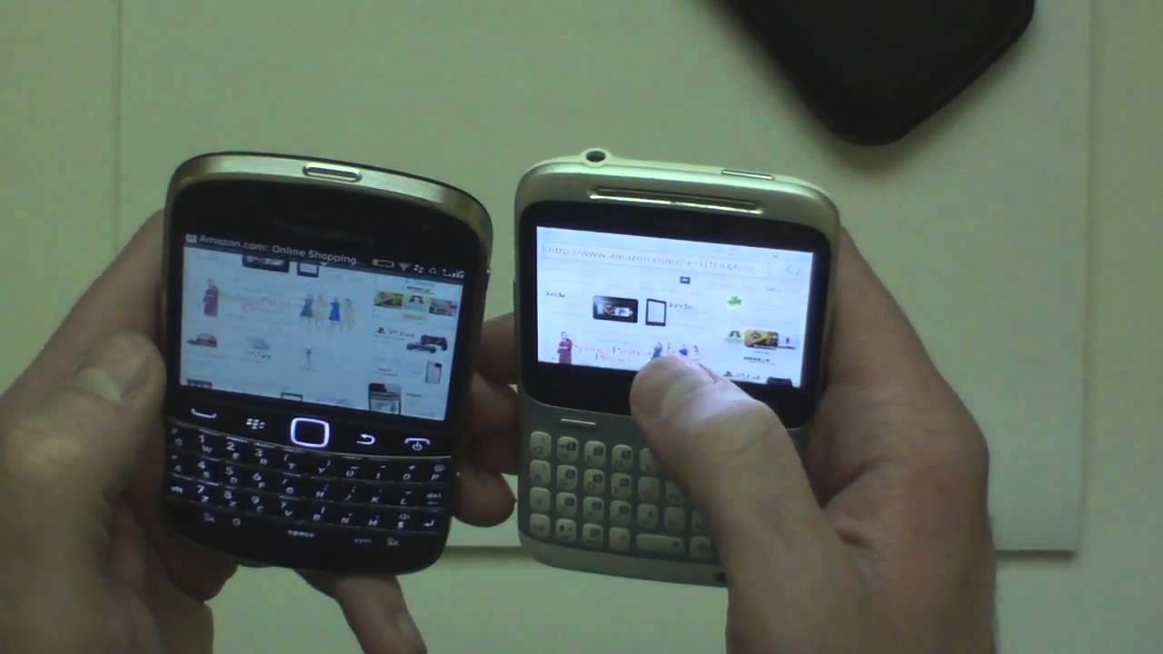 Blackberry bold 9900 vs bold 9000 vs HTC chacha(a810e) size,browser, speed