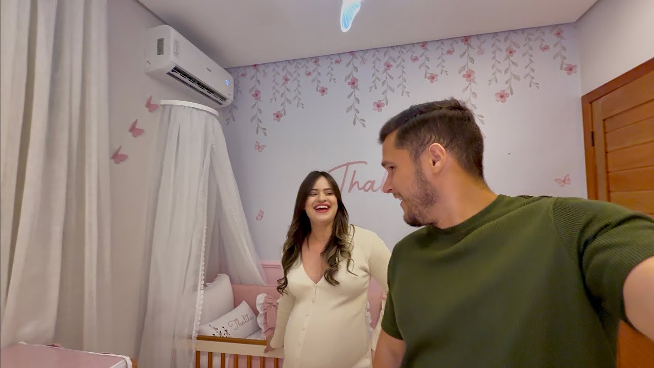 LEÔNCIO E THAMIRES MOSTRAM QUARTO DA BEBÊ PELA PRIMEIRA VEZ 🩷😍 | THAMIRES THUANNY