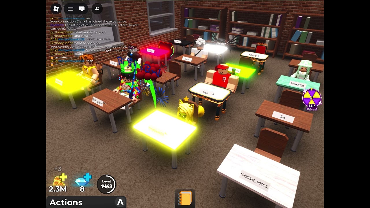Make everyone do all actions 27