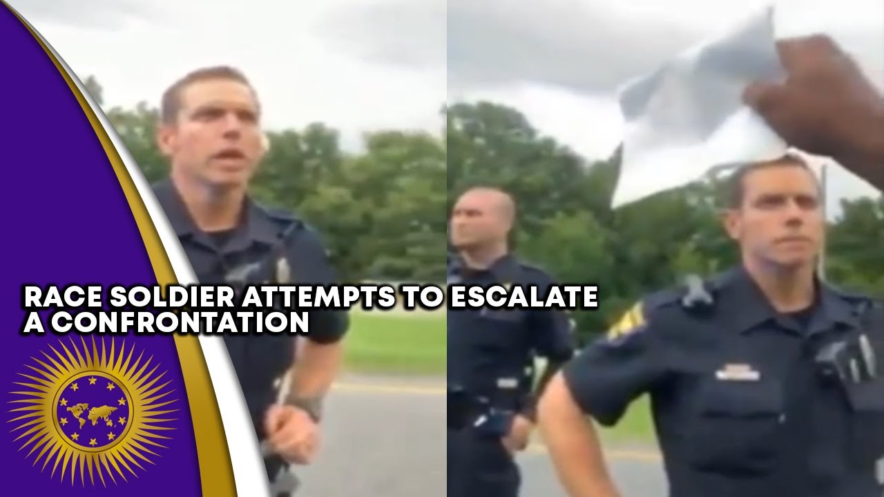 Race Soldier Brings In K-9 After Brotha Refused To Allow Him To Search His Car