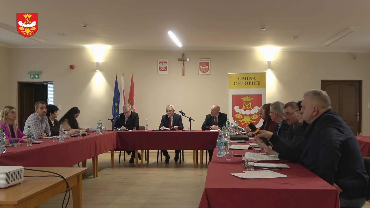 XXIIII SESJA RADY GMINY CHŁOPICE 29.01.2026 r.