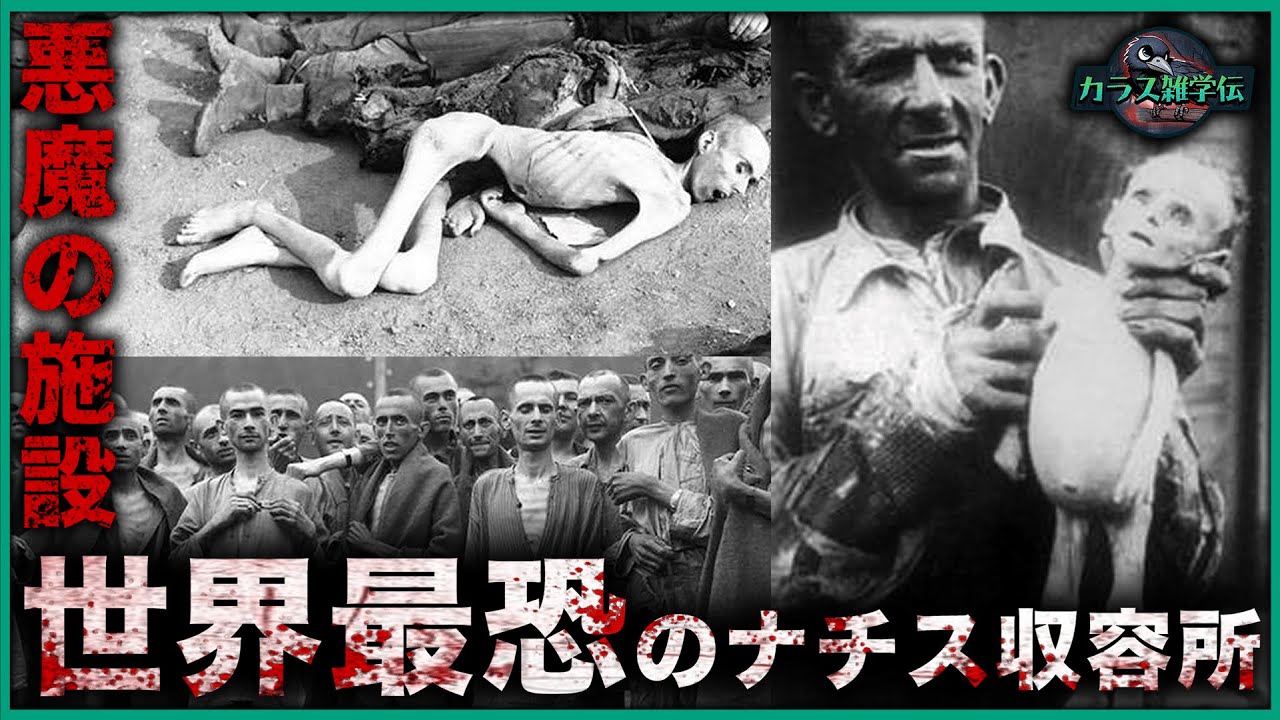 【閲覧注意】世界最恐のナチス収容所10選！内部映像が暴く人類の闇、地獄より酷い第2位、そして戦死より1万倍残虐な第1位