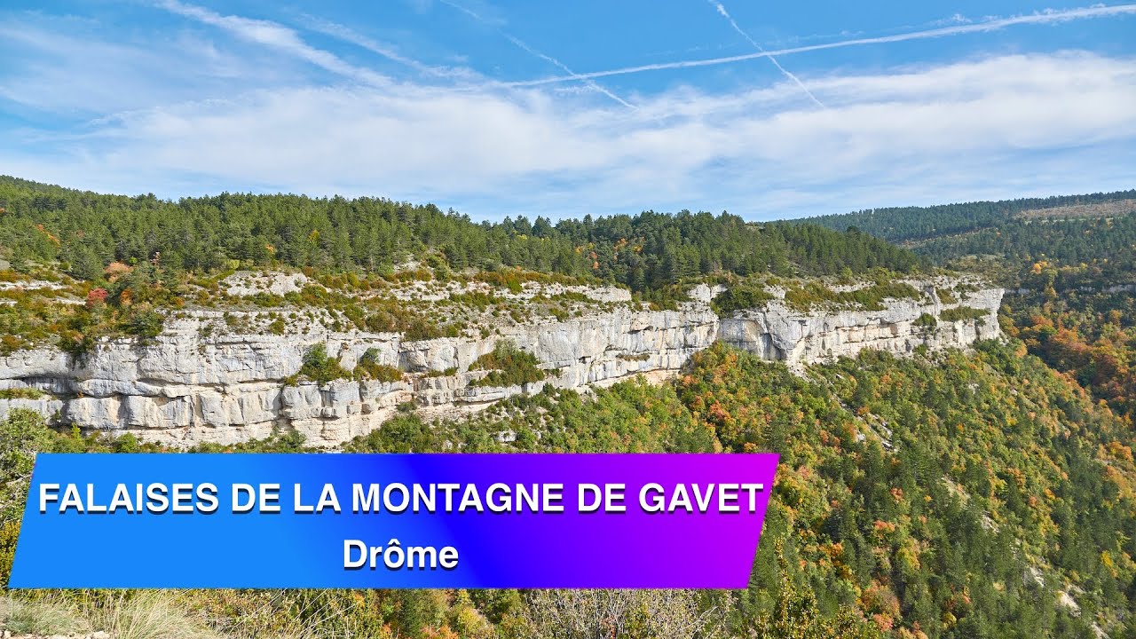 Rando Drôme - Falaises de la Montagne de Gavet