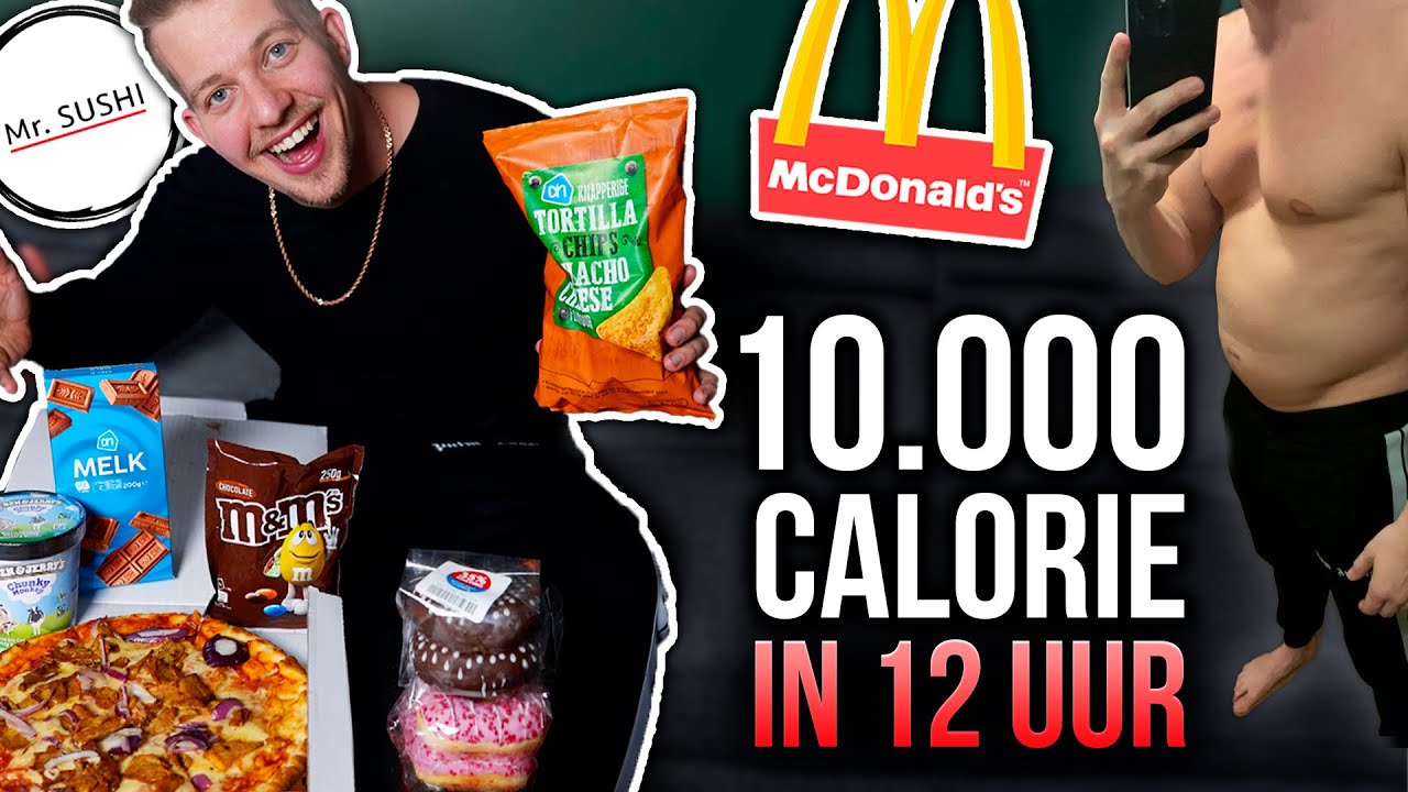 10,000 CALORIE CHALLENGE IN 12 UUR!