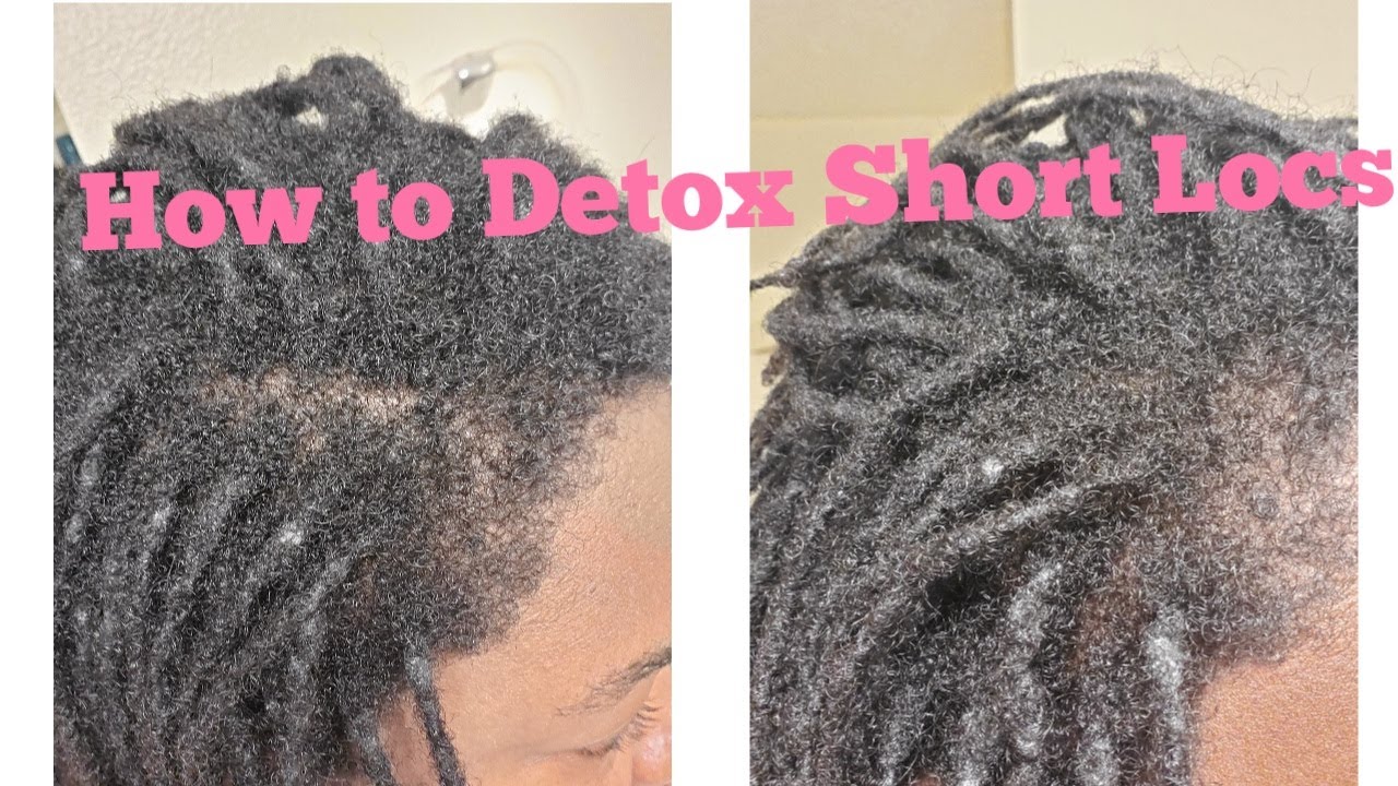 HOW TO DETOX SHORT LOCS | ACV RINSE FOR Short LOCS