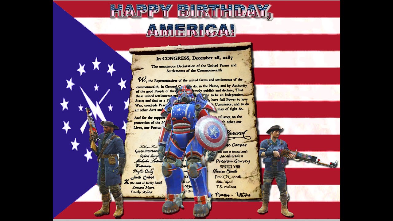 Happy Birthday, America!