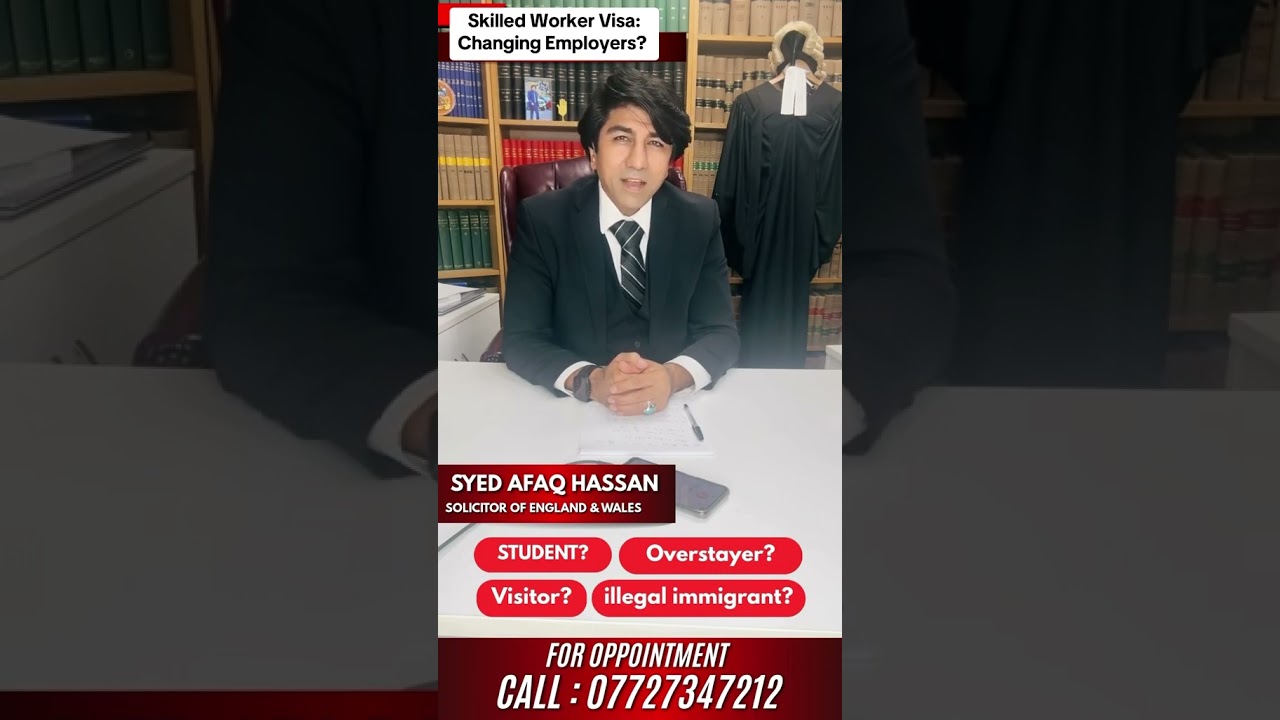 Skilled Worker Visa: Changing Employers? Here&rsquo;s the application you need to make! 🇬🇧⚖️ #UKVisa