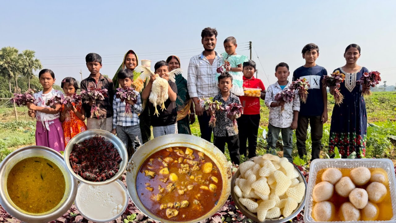 পরীক্ষা শেষের আনন্দ। অয়ন কাকার বন্ধুদের নিয়ে মজার পিকনিক। #village_picnic