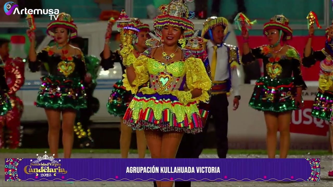 AGRUPACIÓN KULLAHUADA VICTORIA  | Candelaria Puno 2025