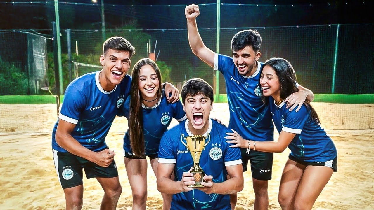 COME&Ccedil;OU O MAIOR CAMPEONATO DE CASAL NO FUTVOLEI!!!