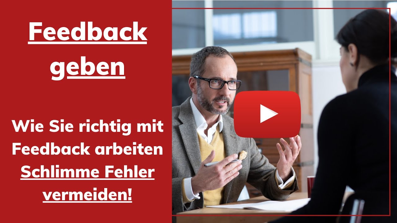 Feedback geben & annehmen leicht gemacht | Alexander Plath