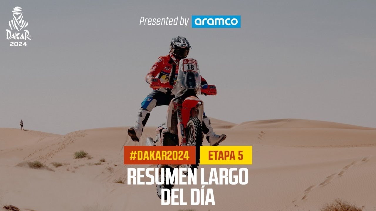 Etapa 5 Pel&iacute;cula presentado por Aramco - #Dakar2024