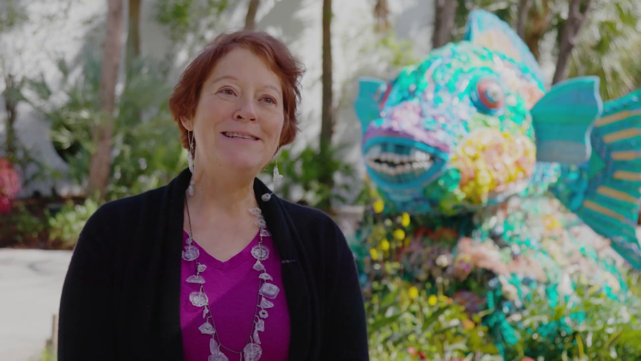Daytime Florida Aquarium Washed Ashore Art Project