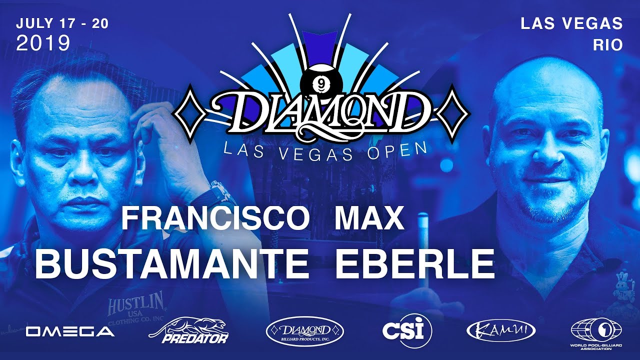 Francisco Bustamante vs Max Eberle | 2019 Diamond Las Vegas Open