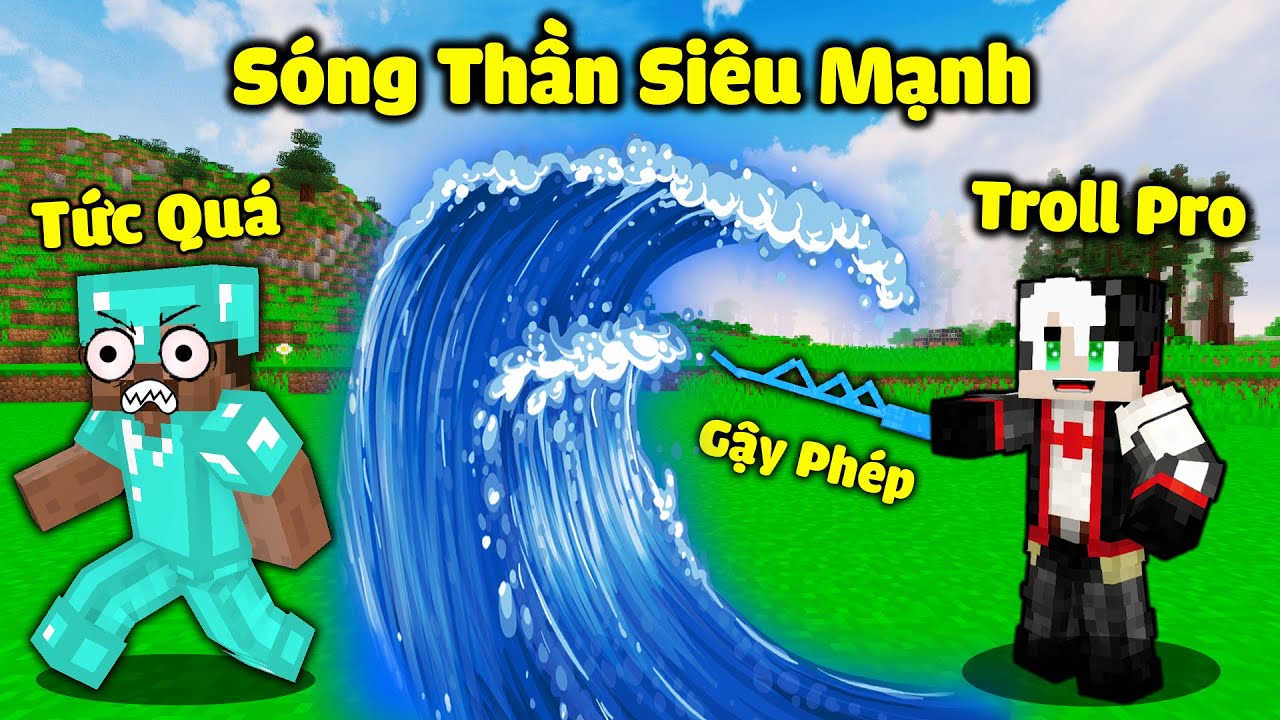 REDHOOD TROLL MỀU BẰNG CÂY GẬY TRIỆU HỒI SỐNG THẦN TRONG MINECRAFT*MỀU TRẢ THÙ PRO BẰNG SỐNG THẦN