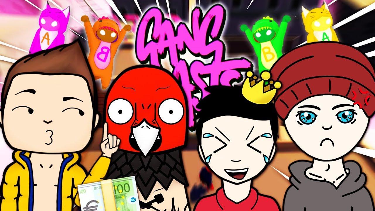 JE PAYE MES AMIS POUR LE FAIRE RAGER ! (GANG BEASTS)