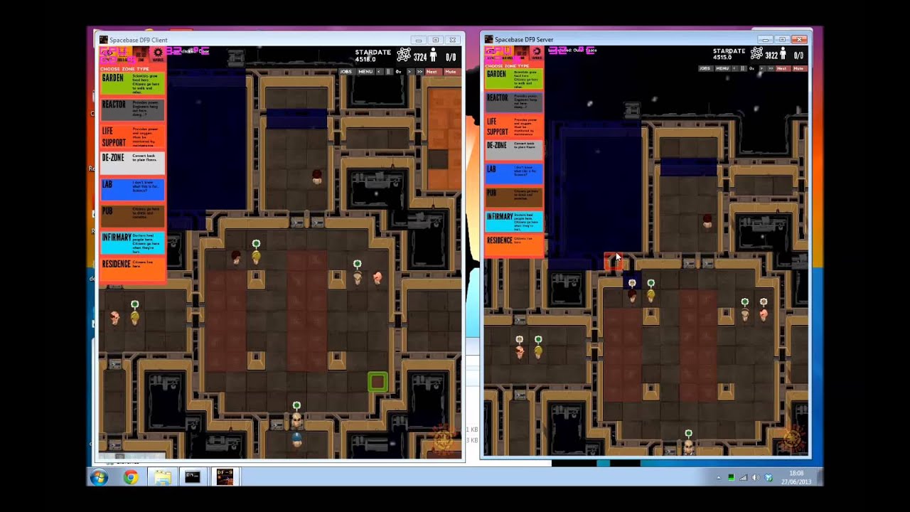 Spacebase DF-9 multiplayer mod - work so far