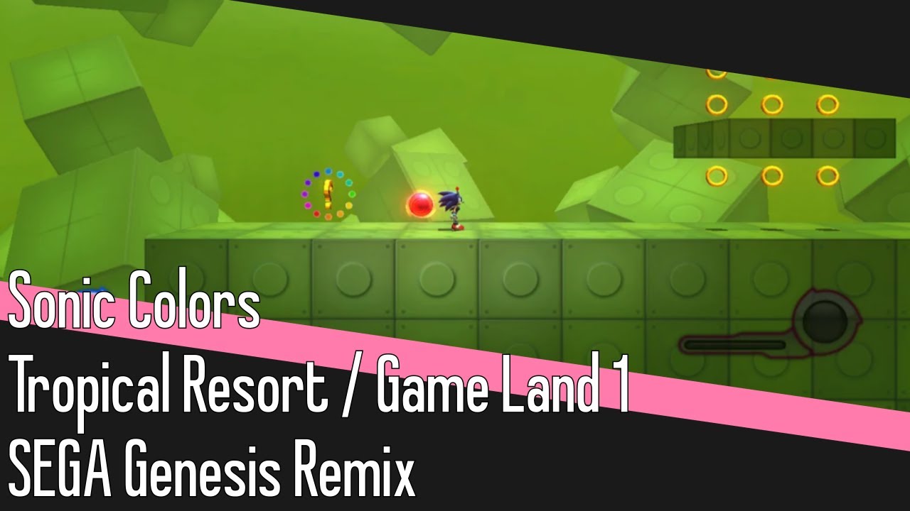 Tropical Resort/Game Land 1 [SEGA Genesis Soundfont Remix]