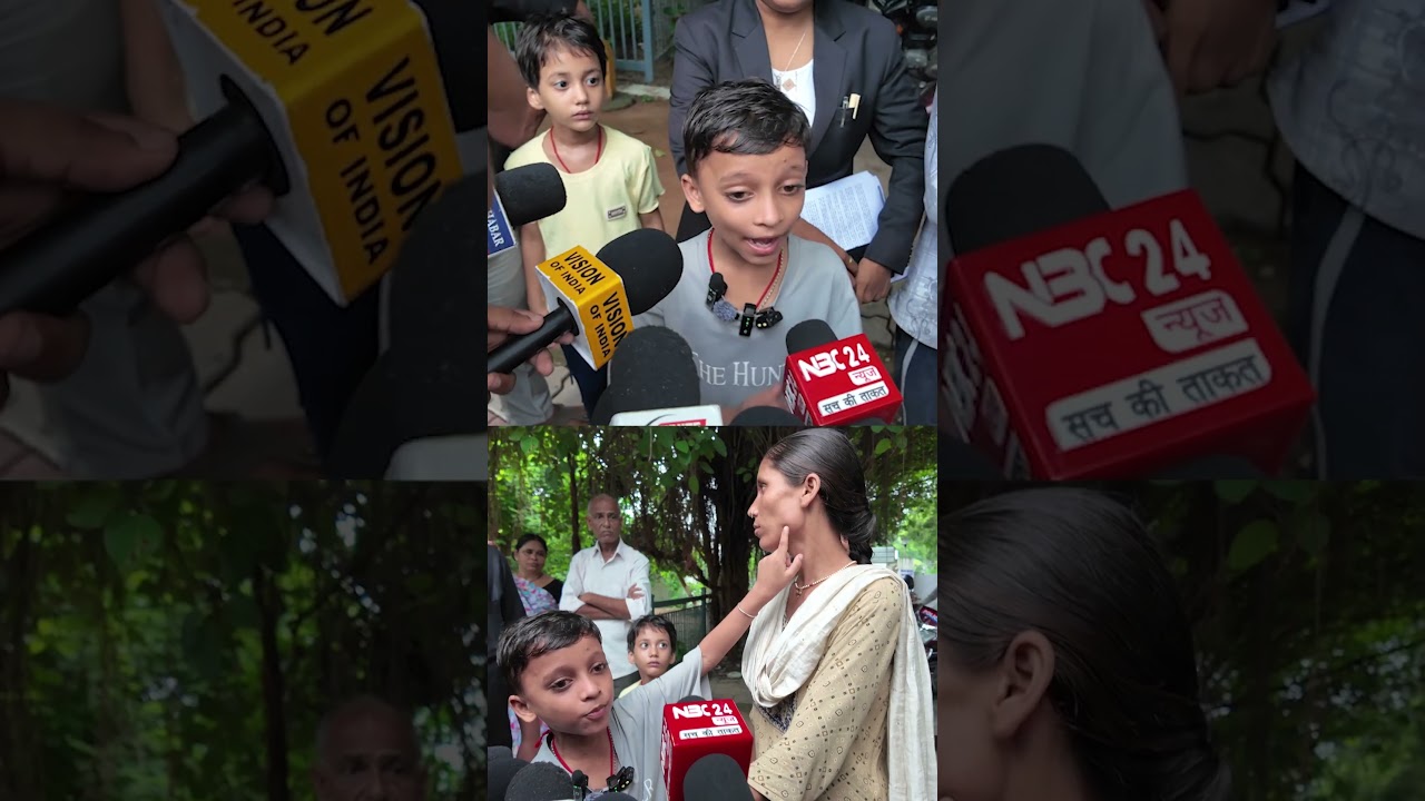 A child who went viral during the student protest made serious allegations against Patna Police.