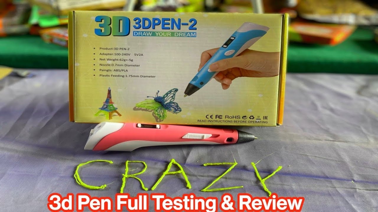 3d Pen Full Testing & Review - Kaam Kaise Karta Hai? Let's Check