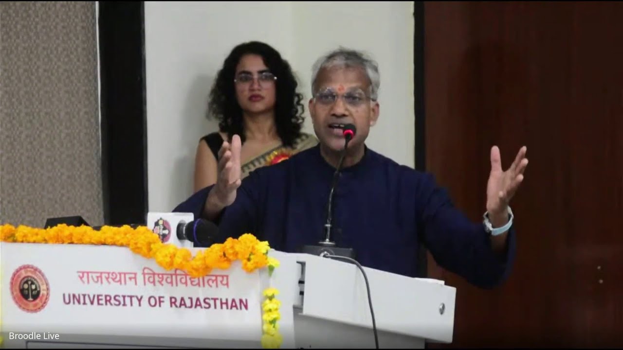 Prof. Sudhir Kumar Keynote Address IKS Conference, Department of English UOR, Jaipur, 2026