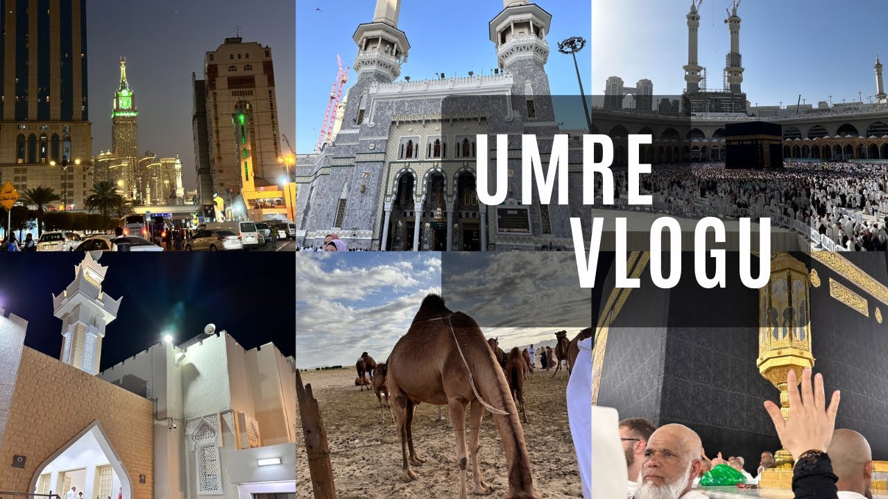 Umre vlogu 🗺️ nerelere gittik, kaç umre yaptık, deve sütü içtik mi? 🙈