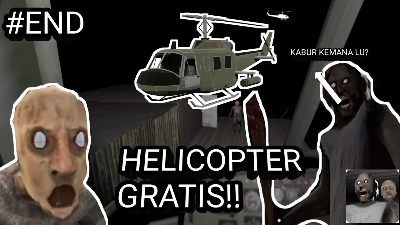 MALING HELIKOPTER GRANNY!WKWKW - Granny Chapter 2 - #END