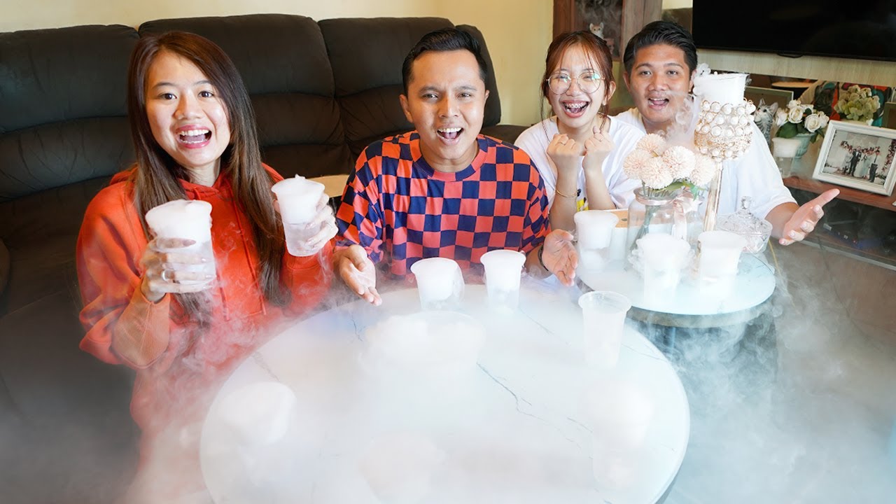 PENUHIN RUANG TAMU PAKAI DRY ICE!! JADI BEKU SEMUA!!