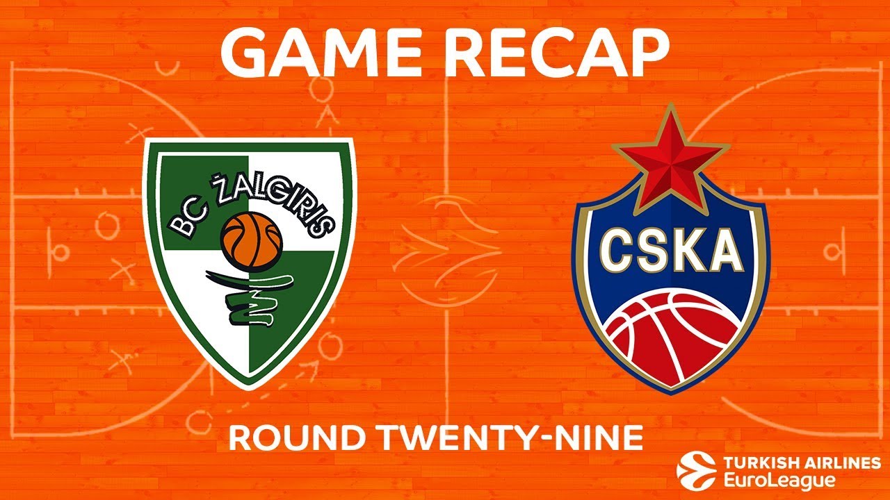 Highlights: Zalgiris Kaunas - CSKA Moscow