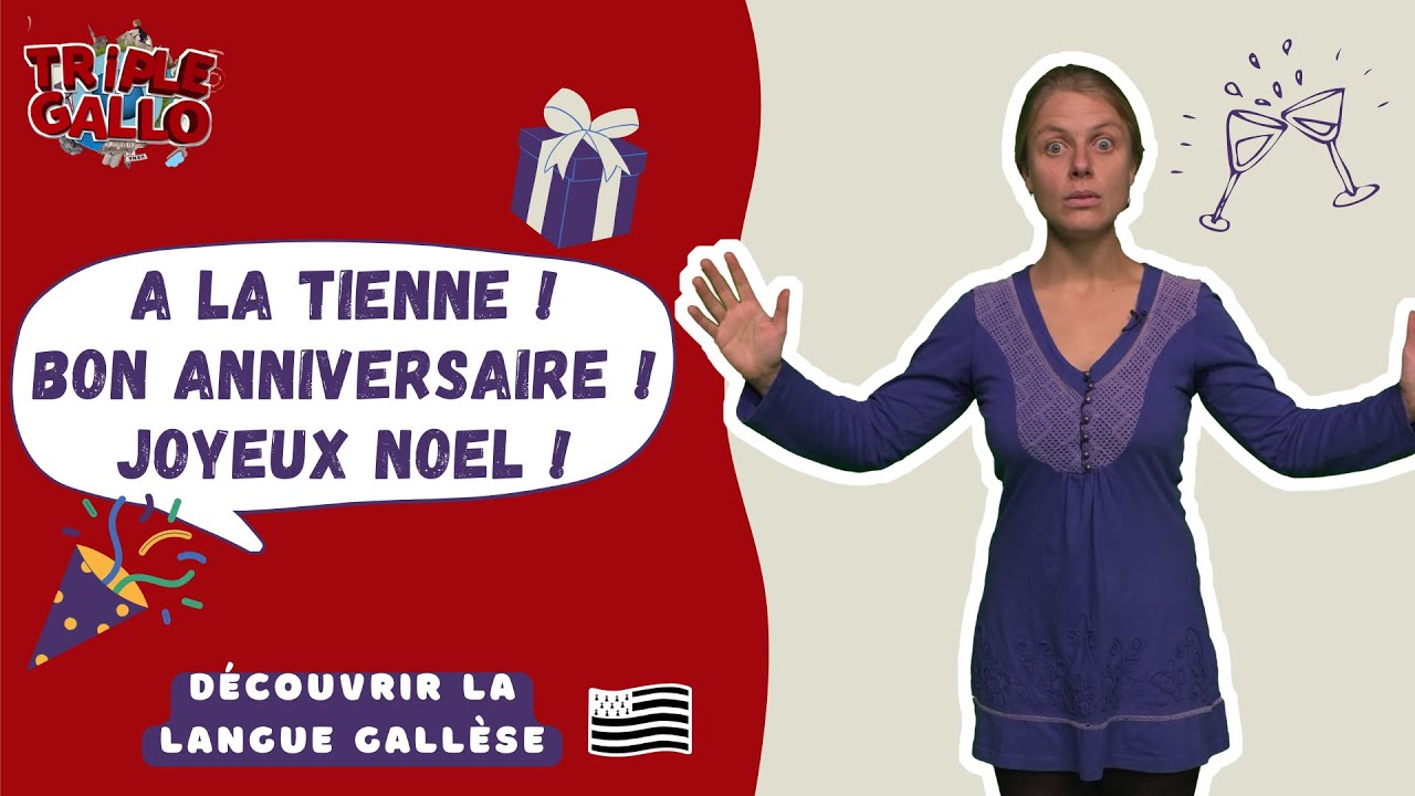Les phrases importantes en gallo (Bonne année, Bon appétit...) 🥳 🍾 - Triple Gallo n°7