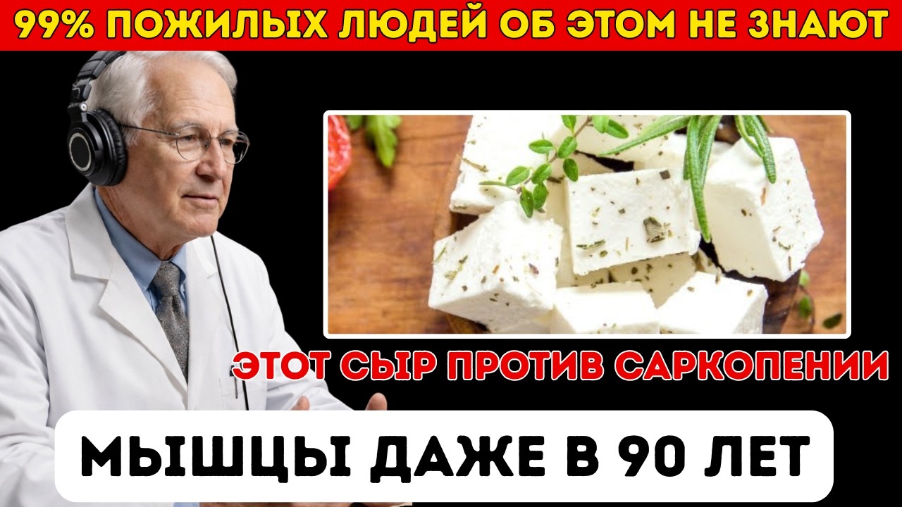 3 сыра, которые спасают мышцы и ноги после 50 лет | БЕРЕГИ ЗДОРОВЬЕ
