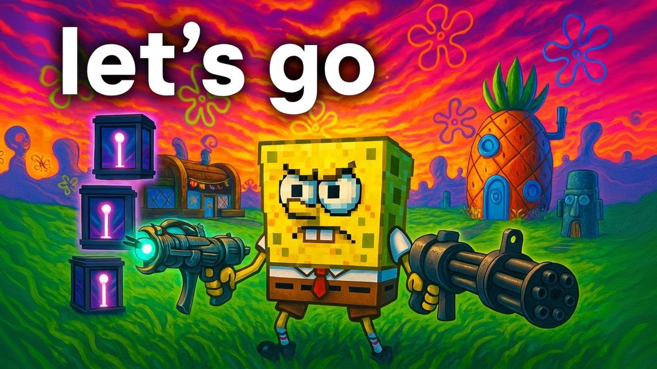 SPONGEBOB IS NOT PLAYING AROUND - Will iDuck Plays Modded Black Ops III Zombies