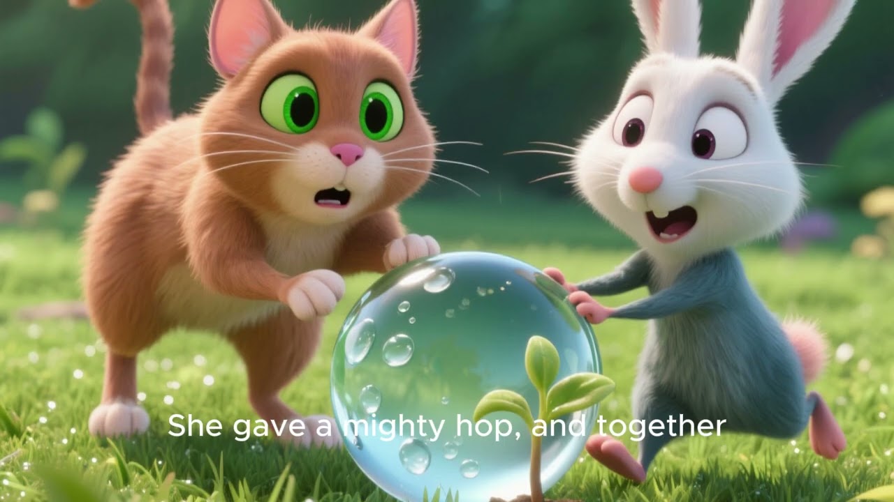 Cleo the Cat’s Secret Magical Garden Adventure 🐱🦋 | StoryBloom
