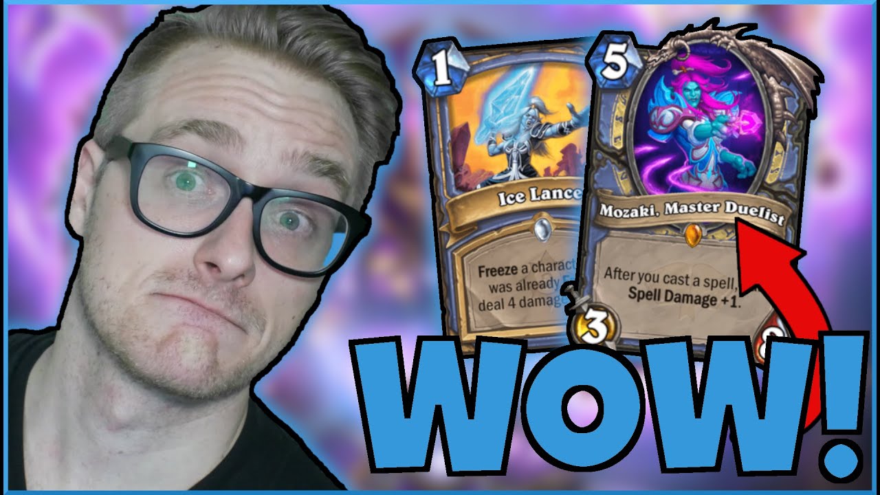 MOZAKI is ACTUALLY OP? ❄ Exodia Freeze Mage ❄ is BACK! | Scholomance Academy | Wild Hearthstone