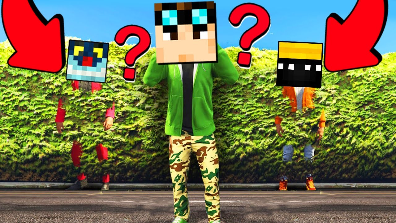 NASCONDINO NEL LABIRINTO DI GTA5 CONTRO I MIEI AMICI!!