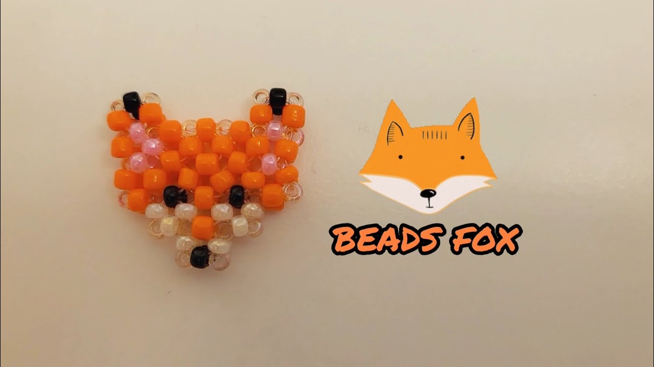 FOX 🦊 beads craft 🫰