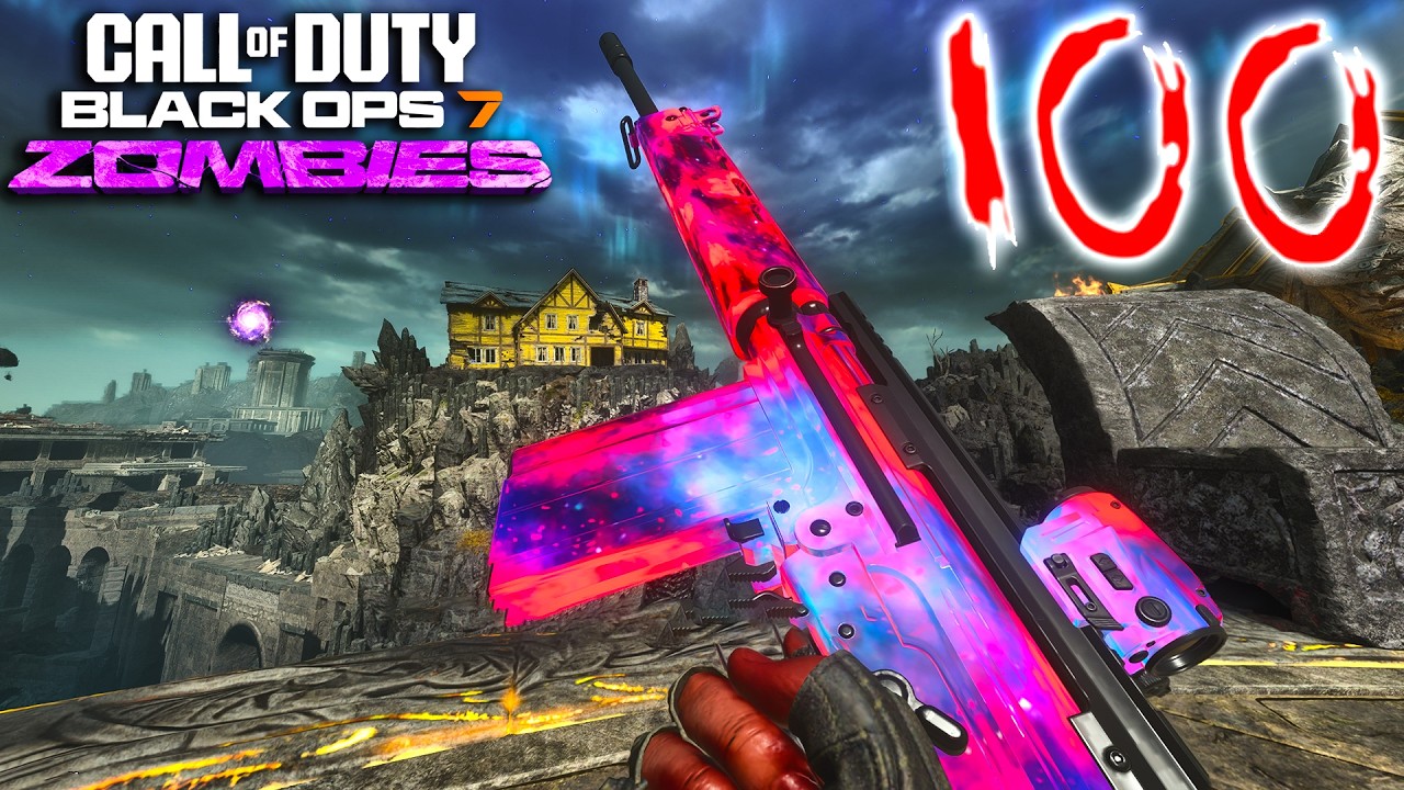 Round 100 Rex Infernus Boss Fight In Black Ops 7 Zombies