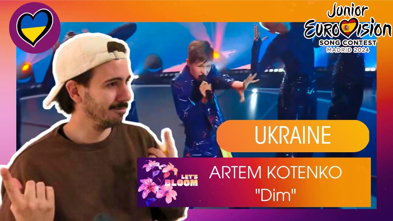 REACTION to Artem Kotenko - Dim 🇺🇦 UKRAINE at Junior Eurovision 2024 🇪🇦 (SUBTITLED)