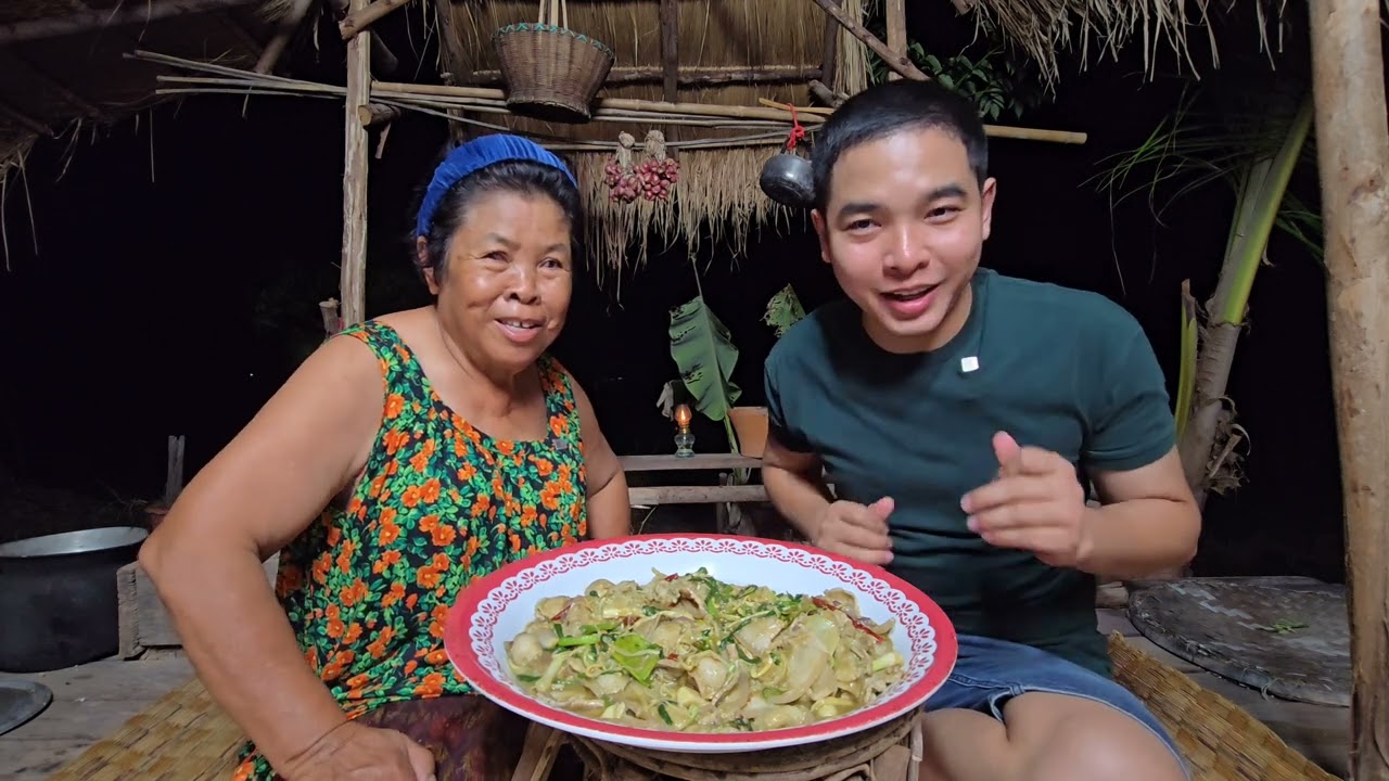 หมกหน่อไม้ใส่หมูสามชั้น | อร่อยนัวร์