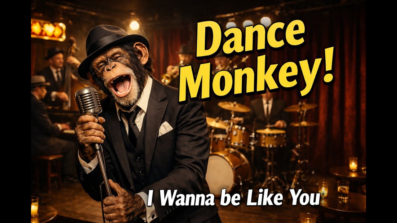 Dance Monkey! I Wanna be like You - Jazz Mashup