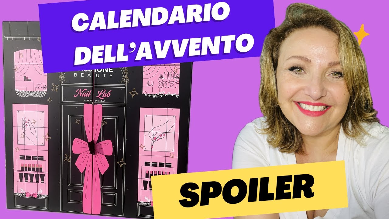 UNBOXING CALENDARIO DELL'AVVENTO DI PASSIONE UNGHIE