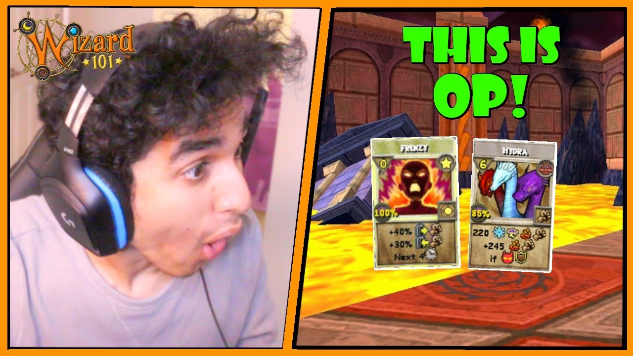 Wizard101 Max (150) Balance PvP: OP FRENZY HYDRA Combo!