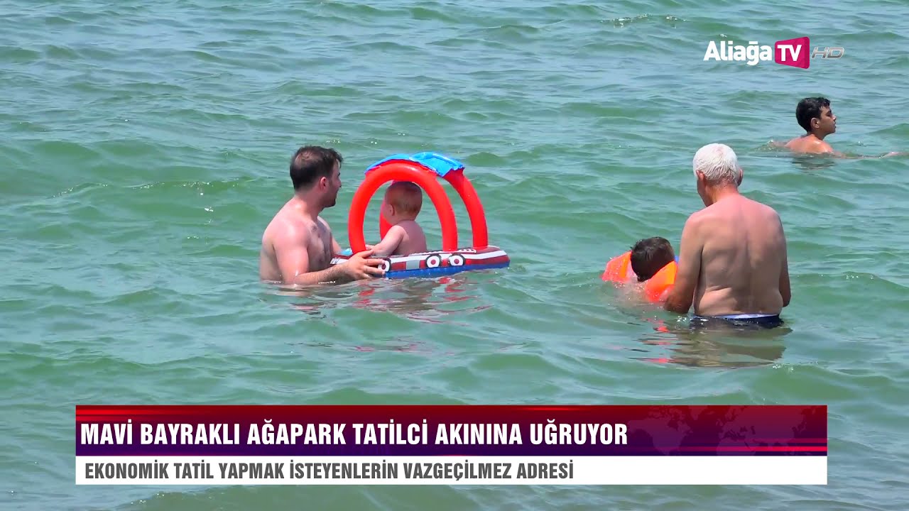 Mavi Bayraklı Ağapark Tatilci Akınına Uğruyor