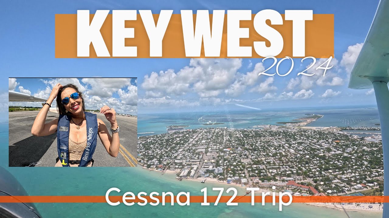 Flying to Key West in our Cessna 172
