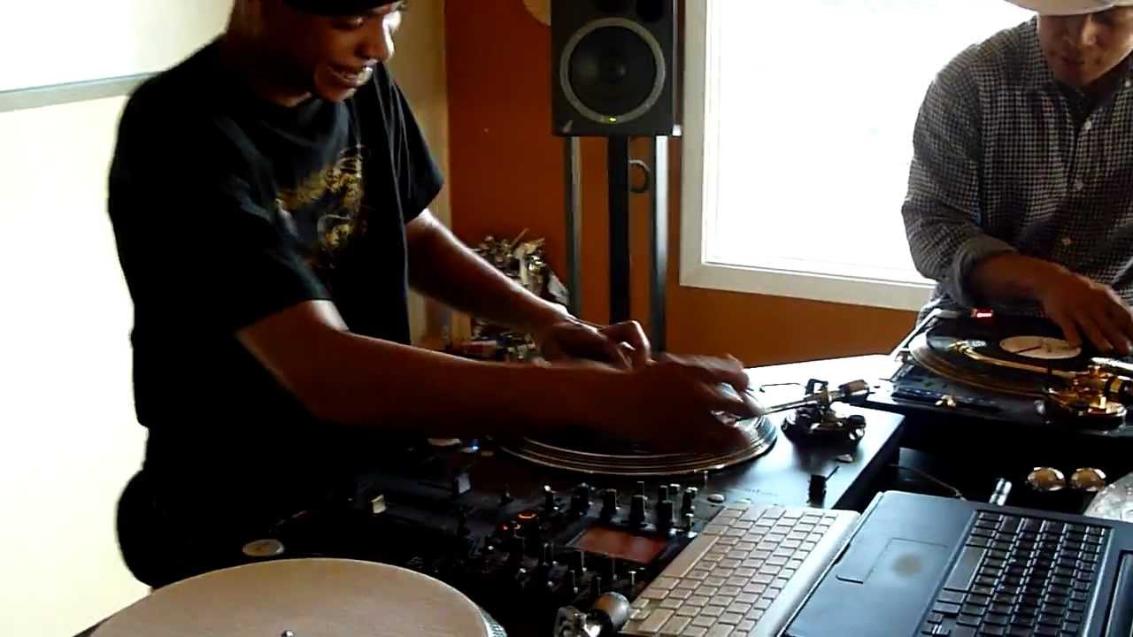 DJ Q-Bert and DJ Nelson Scratch Homepractice 2011