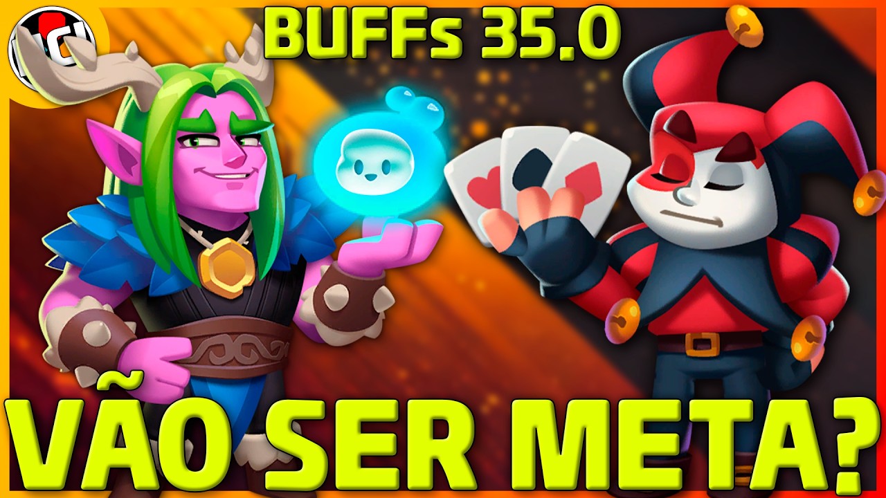 OS BUFFS DA 35.0!!! | Rush Royale | Gameplay português PT-BR