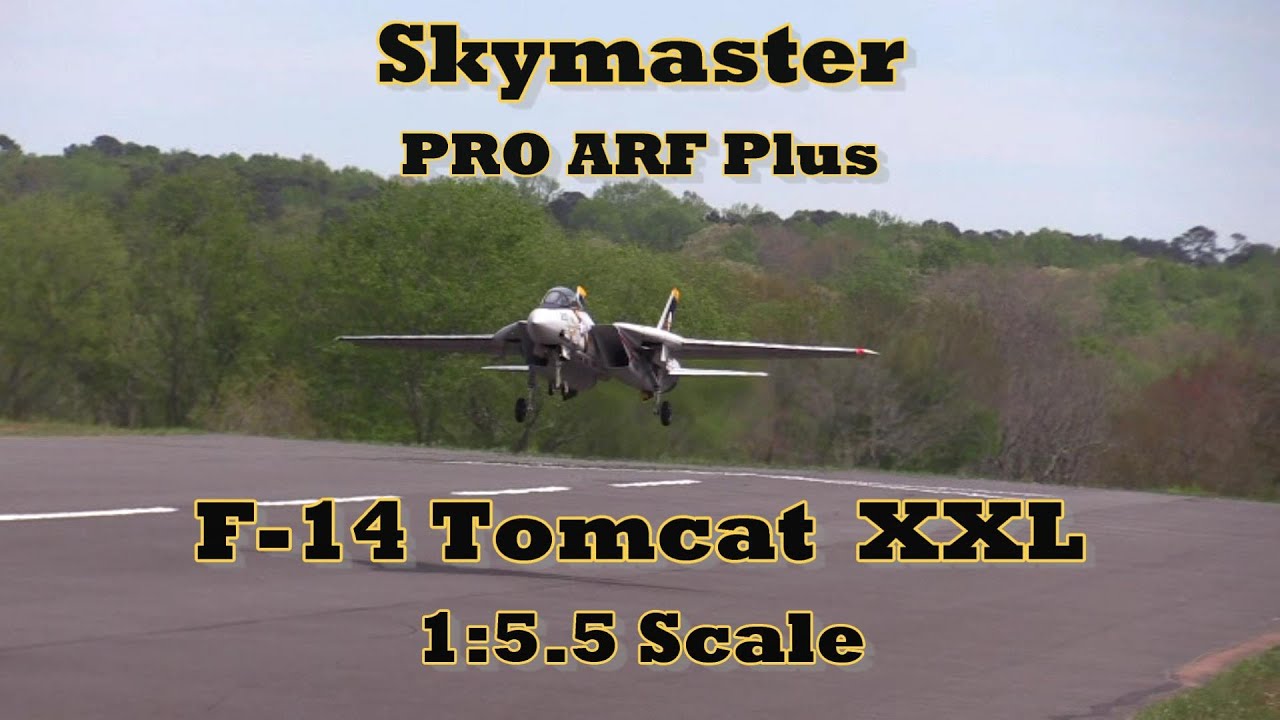 Chetan Saraf - Skymaster ARF Plus Pro F-14 Tomcat XXL Scale Jet Flt. 2 - 4-6-2024