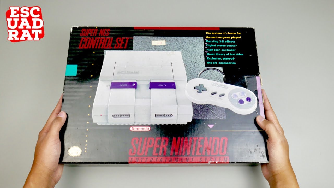 Full Unboxing Original SNES Super Nintendo Entertainment System Indonesia