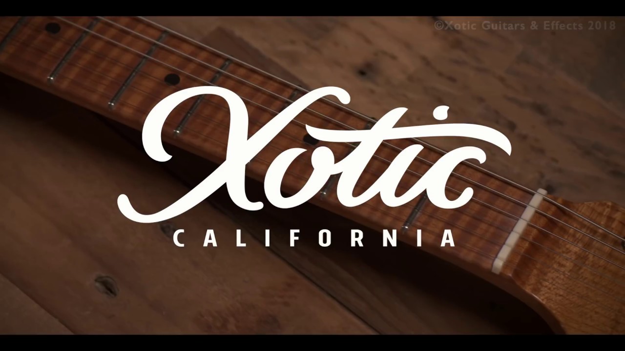 The Official Xotic Guitar Factory Tour Video 2018